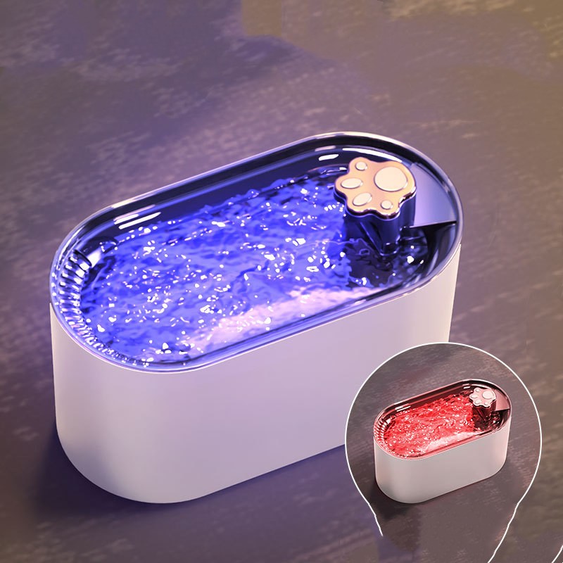 AquaPaws 3L Cat Water Fountain - blue